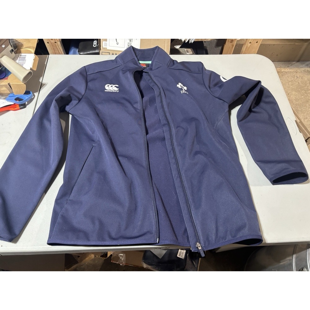 Vintage‎ Ireland Rugby Union Fleece Jacket Canterbery Size M